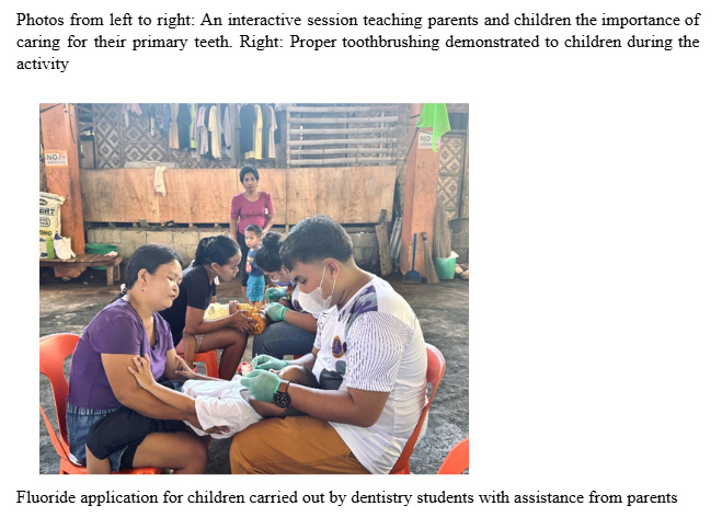 Misamis Universitys Comprehensive Health Outreach Advancing SDG 3: Strengthening Community Well-Being Through Integrated Medical, Nutrition, and Oral Health Services